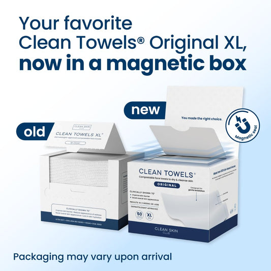 Clean Skin Club Clean Towels XL® (50 Ct)