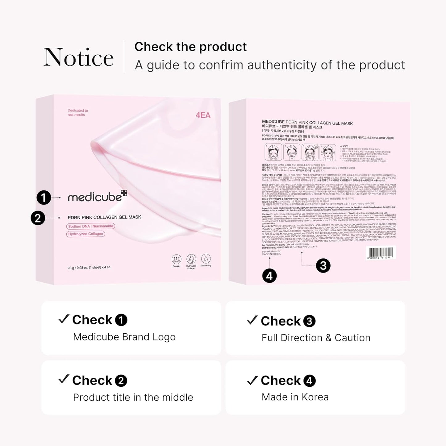 medicube pink collagen gel mask