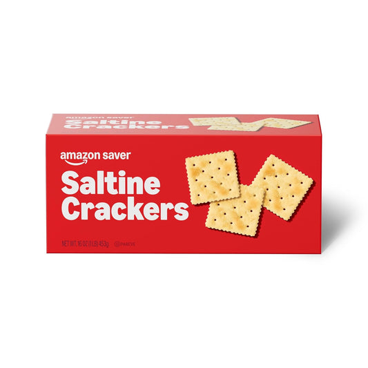 Amazon Saver Saltine Crackers – 16 oz 10 Pack