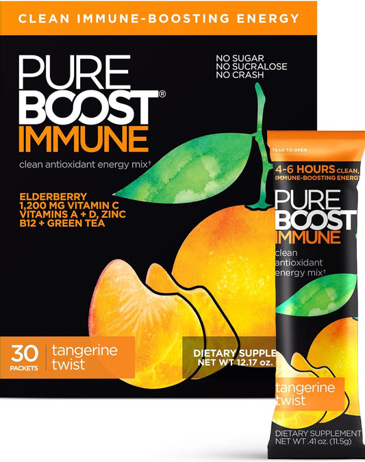 Pureboost Immune Energy – Tropical Spark (30 Ct)