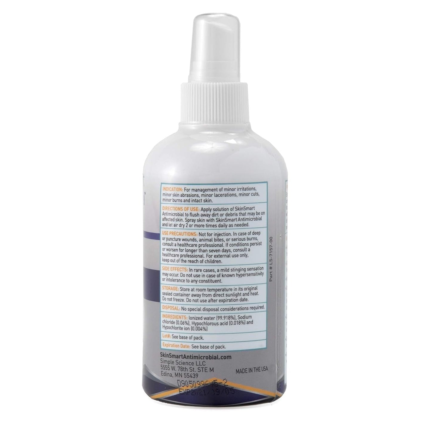 SkinSmart Antimicrobial Facial Cleanser (16 oz Spray)