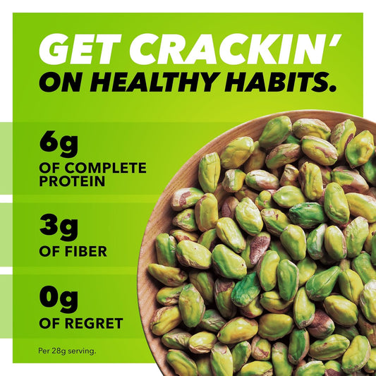 Wonderful Pistachios No Shells  2.5 Ounce Bag (Pack of 8)